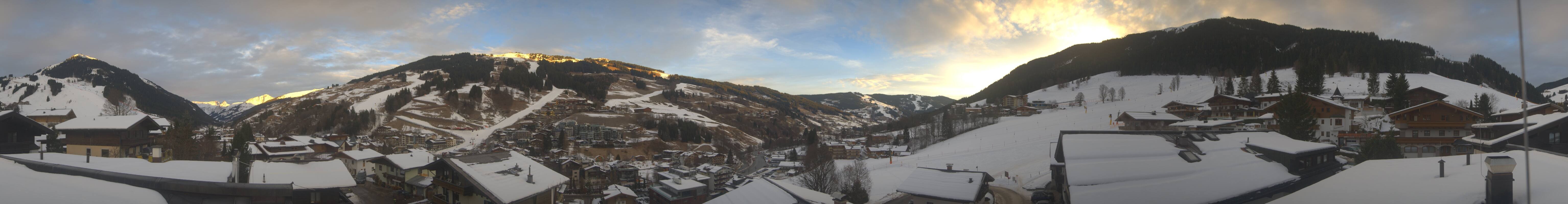 Archiv Foto Webcam Hinterglemm: Aussicht Hotel Talblick