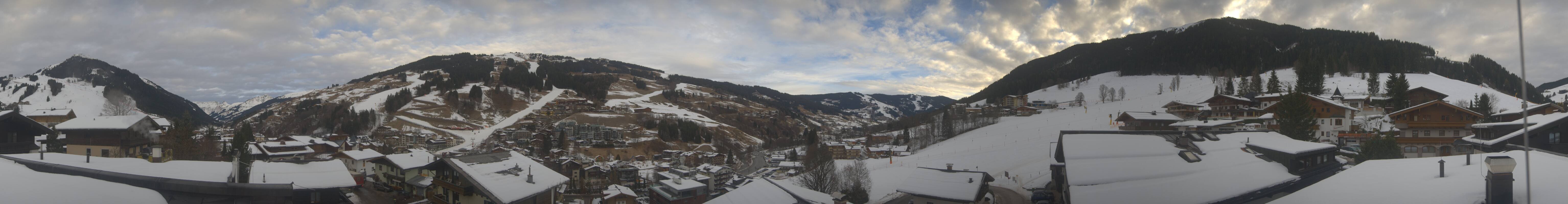Archiv Foto Webcam Hinterglemm: Aussicht Hotel Talblick