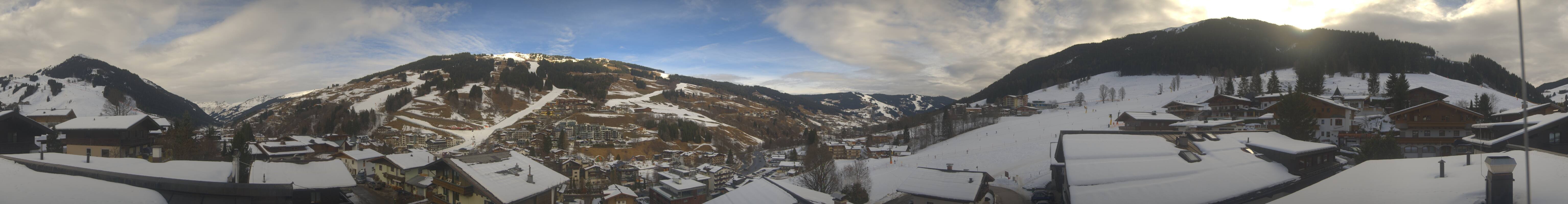 Archiv Foto Webcam Hinterglemm: Aussicht Hotel Talblick