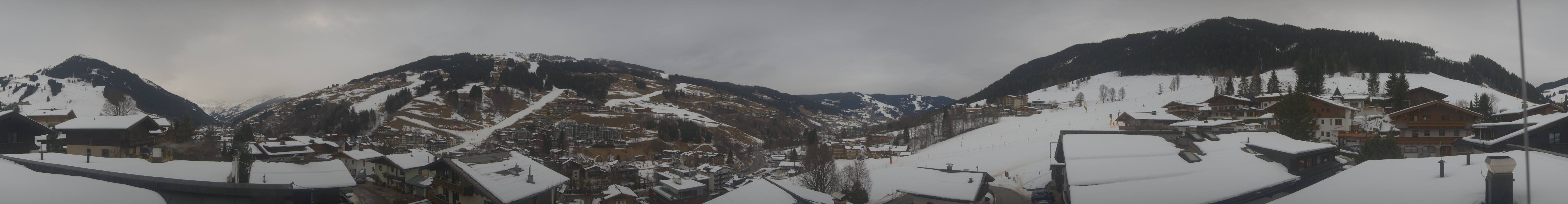 Archiv Foto Webcam Hinterglemm: Aussicht Hotel Talblick