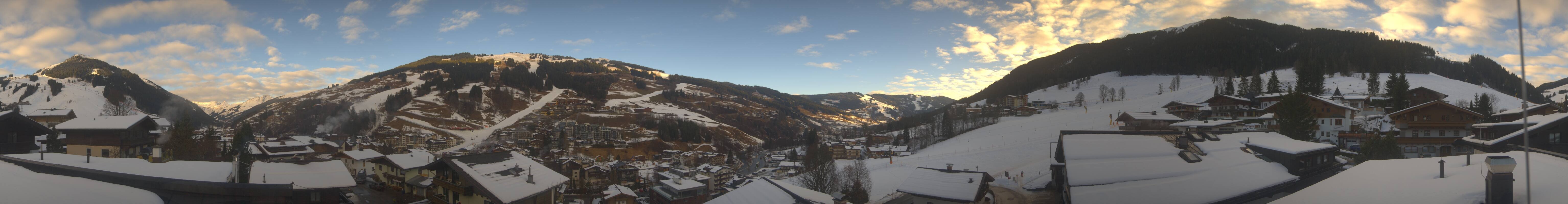 Archiv Foto Webcam Hinterglemm: Aussicht Hotel Talblick
