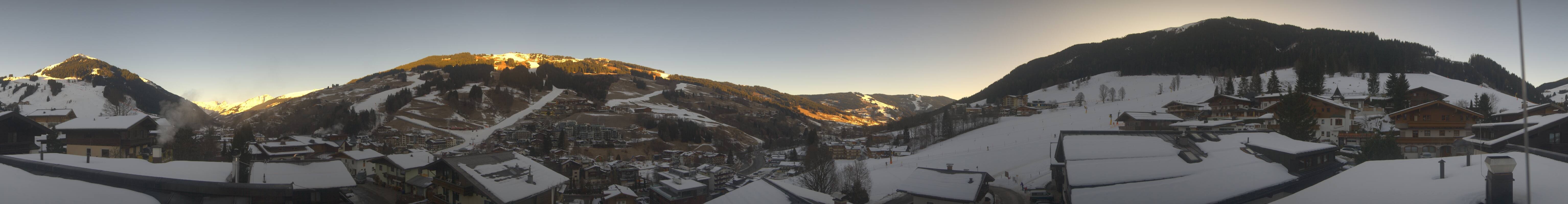 Archiv Foto Webcam Hinterglemm: Aussicht Hotel Talblick