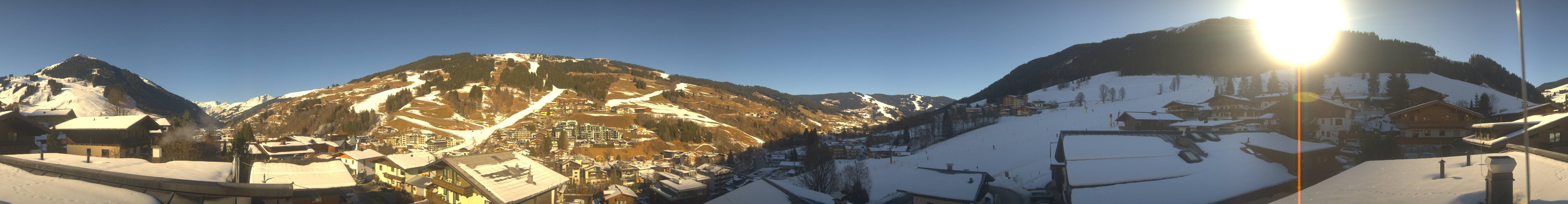 Archiv Foto Webcam Hinterglemm: Aussicht Hotel Talblick