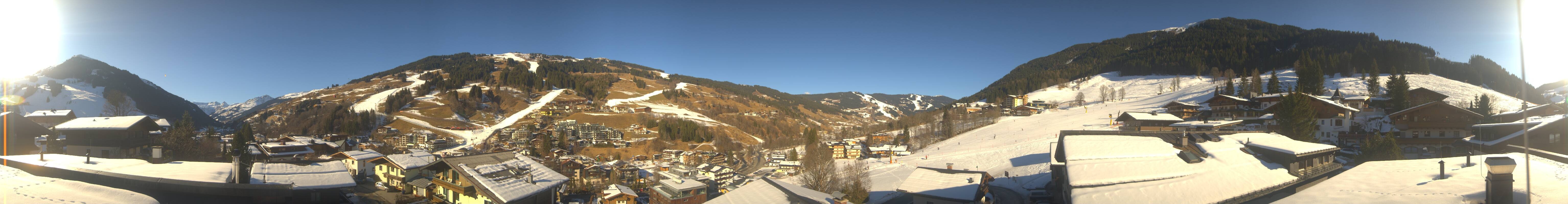 Archiv Foto Webcam Hinterglemm: Aussicht Hotel Talblick