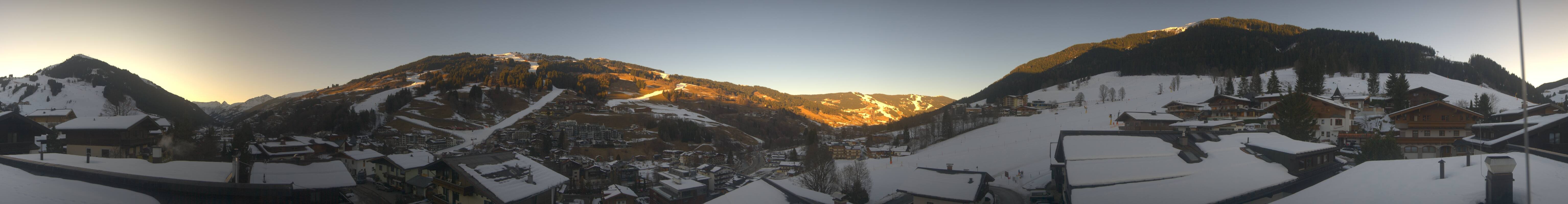 Archiv Foto Webcam Hinterglemm: Aussicht Hotel Talblick