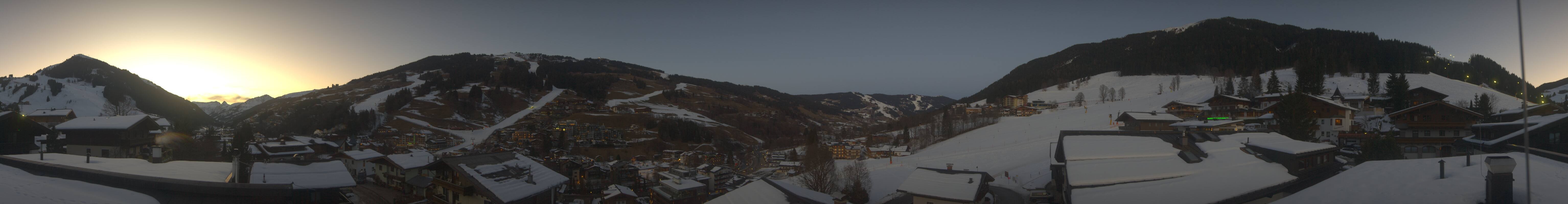 Archiv Foto Webcam Hinterglemm: Aussicht Hotel Talblick