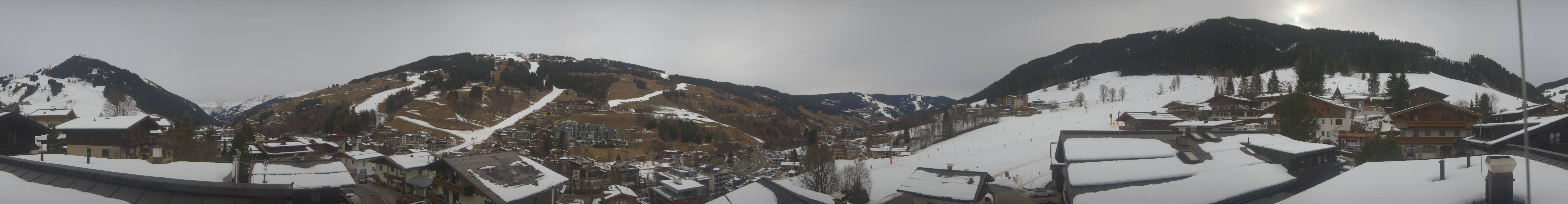 Archiv Foto Webcam Hinterglemm: Aussicht Hotel Talblick