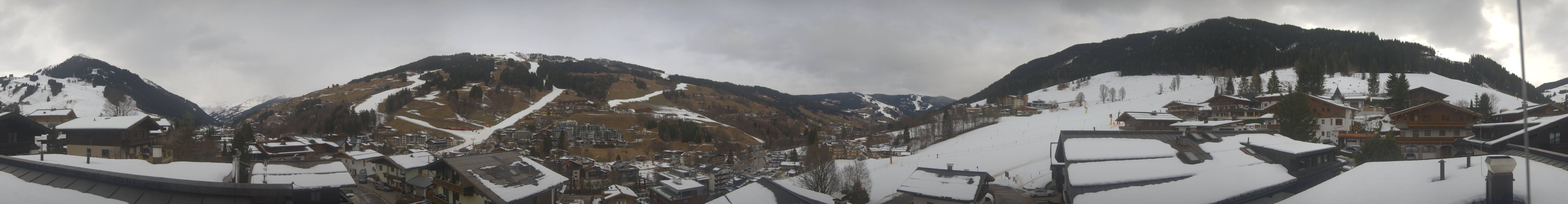 Archiv Foto Webcam Hinterglemm: Aussicht Hotel Talblick