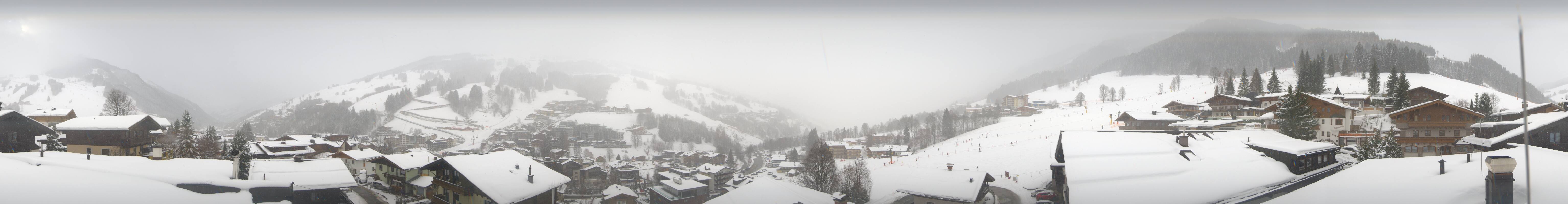 Archiv Foto Webcam Hinterglemm: Aussicht Hotel Talblick