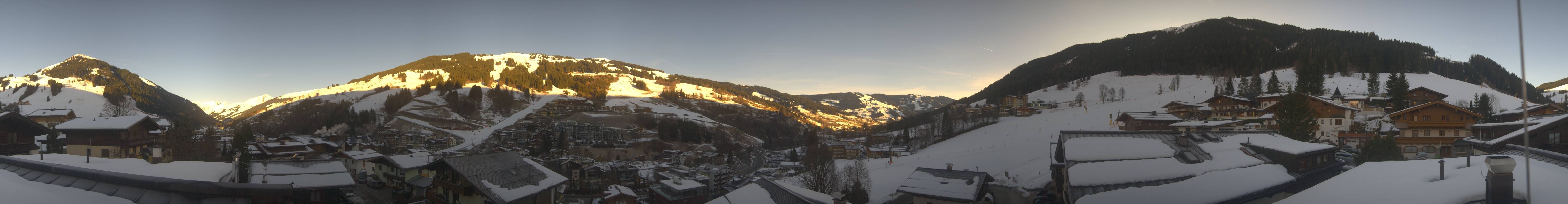Archived image Webcam View from Hotel Talblick Hinterglemm
