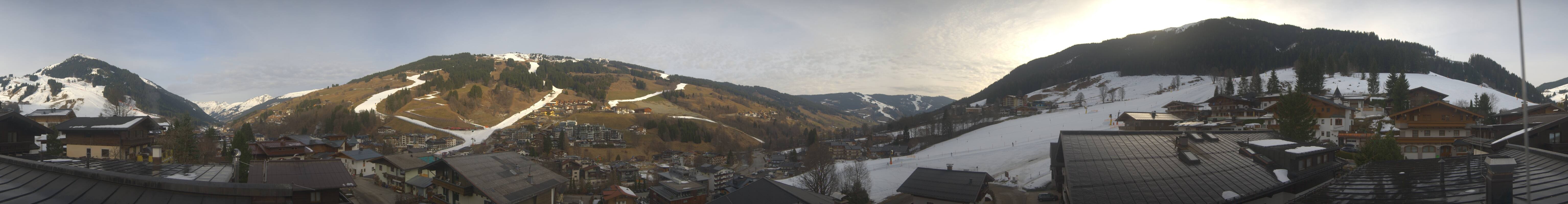 Archiv Foto Webcam Hinterglemm: Aussicht Hotel Talblick