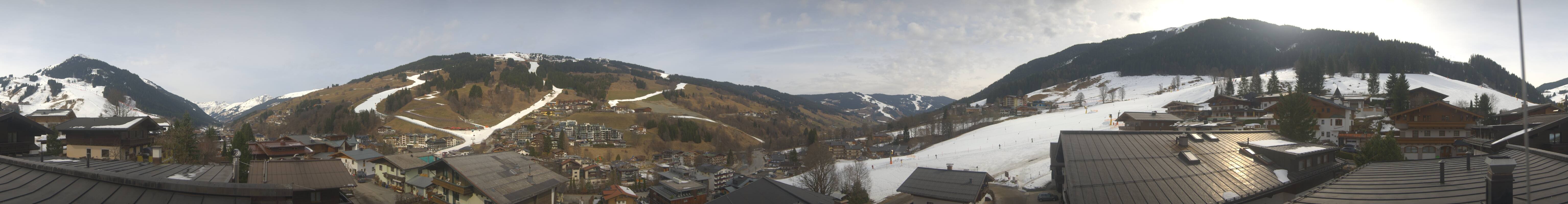 Archiv Foto Webcam Hinterglemm: Aussicht Hotel Talblick