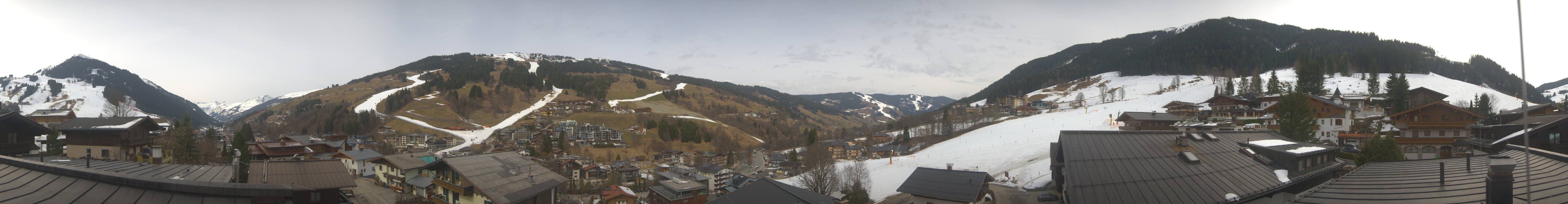 Archiv Foto Webcam Hinterglemm: Aussicht Hotel Talblick