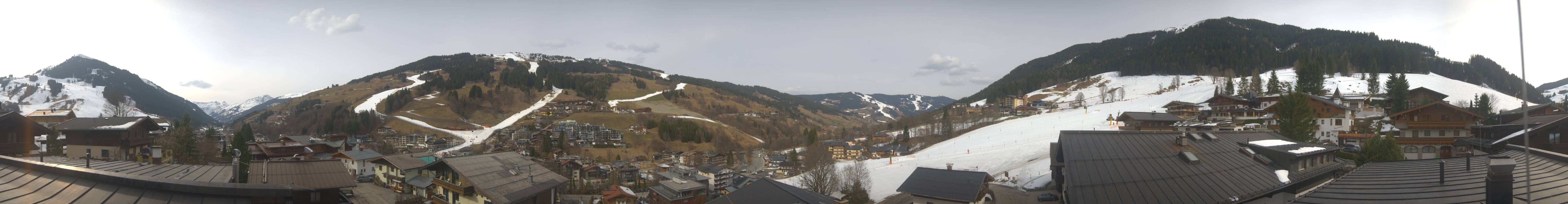 Archiv Foto Webcam Hinterglemm: Aussicht Hotel Talblick