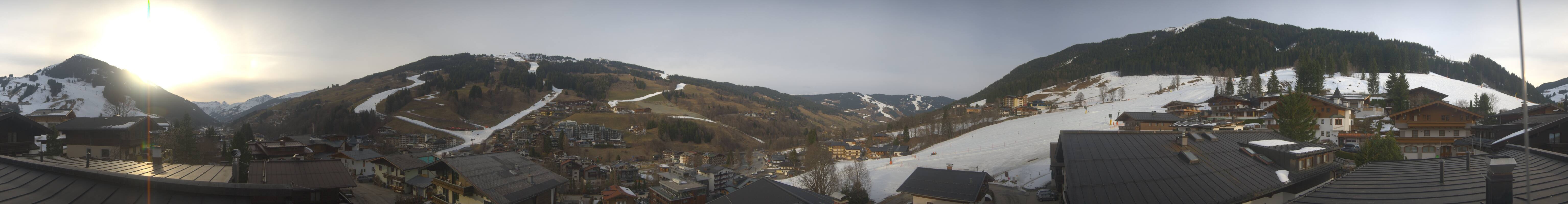 Archiv Foto Webcam Hinterglemm: Aussicht Hotel Talblick