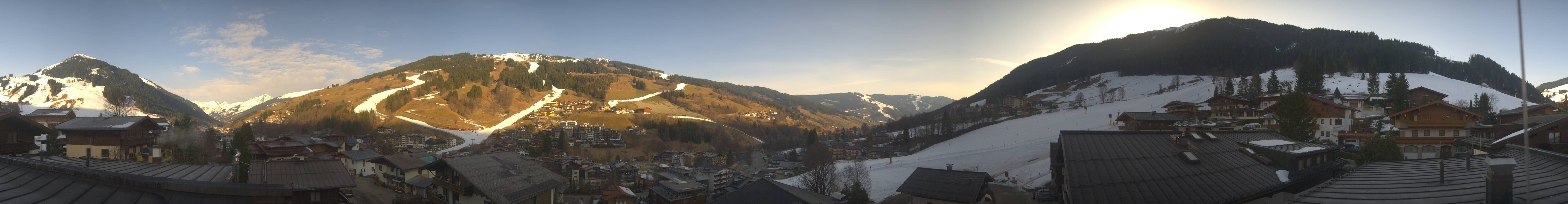 Archiv Foto Webcam Hinterglemm: Aussicht Hotel Talblick