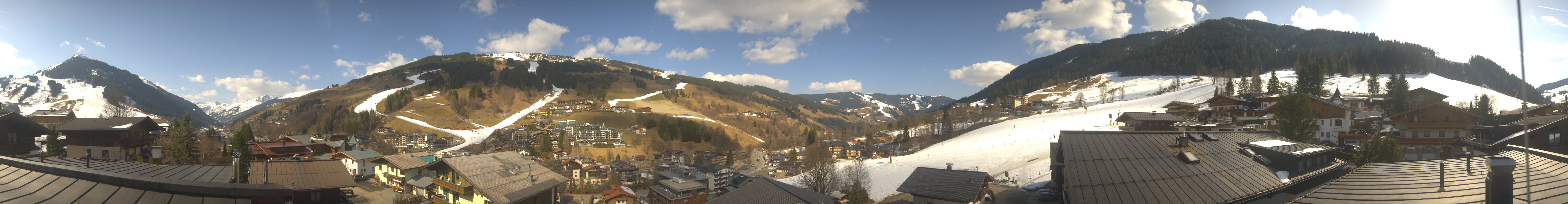 Archiv Foto Webcam Hinterglemm: Aussicht Hotel Talblick
