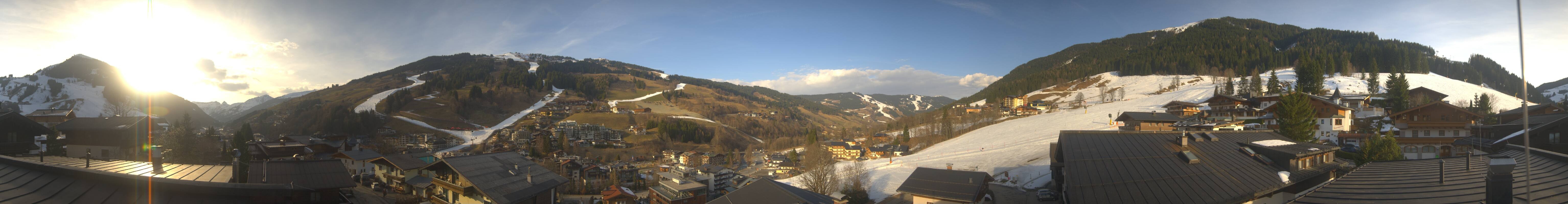 Archiv Foto Webcam Hinterglemm: Aussicht Hotel Talblick