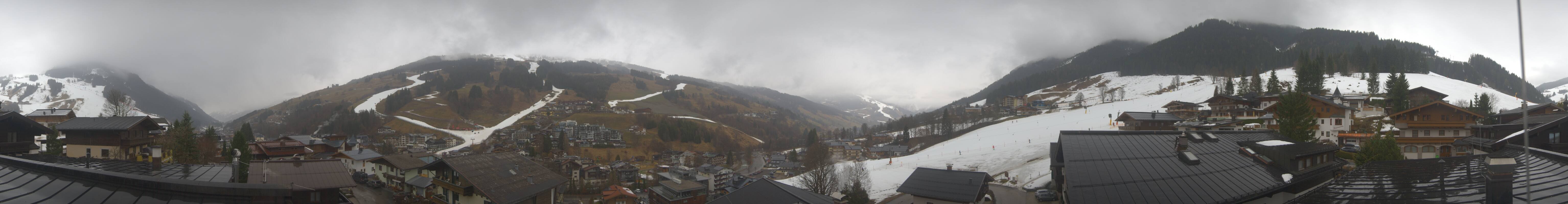 Archiv Foto Webcam Hinterglemm: Aussicht Hotel Talblick
