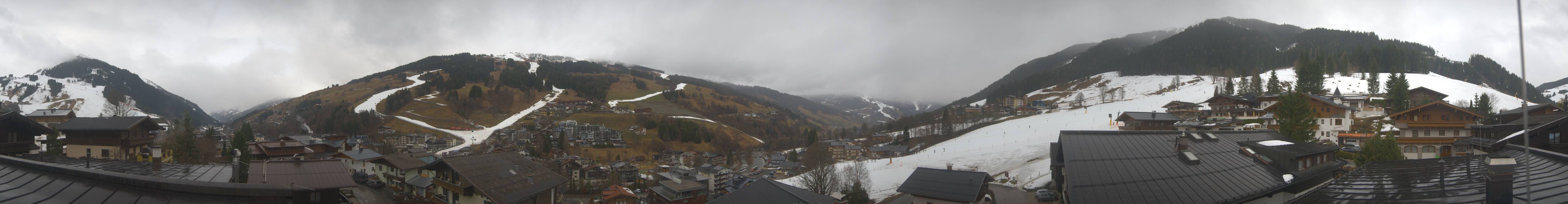 Archiv Foto Webcam Hinterglemm: Aussicht Hotel Talblick