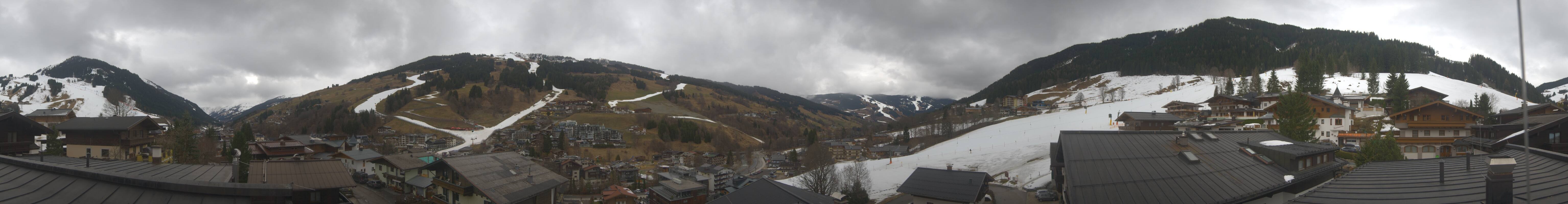 Archiv Foto Webcam Hinterglemm: Aussicht Hotel Talblick