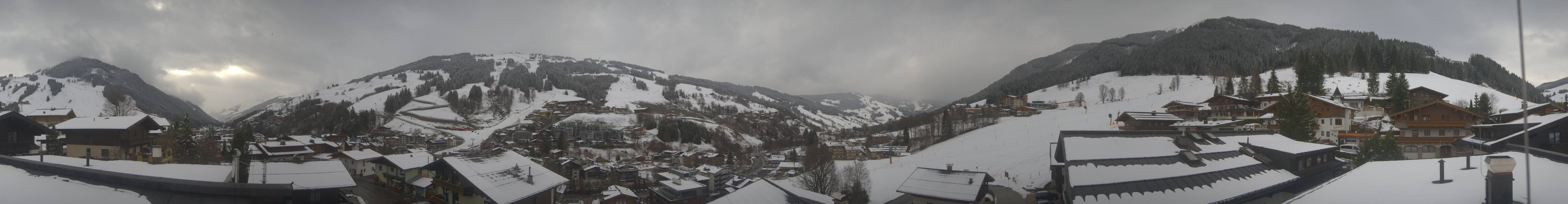 Archiv Foto Webcam Hinterglemm: Aussicht Hotel Talblick