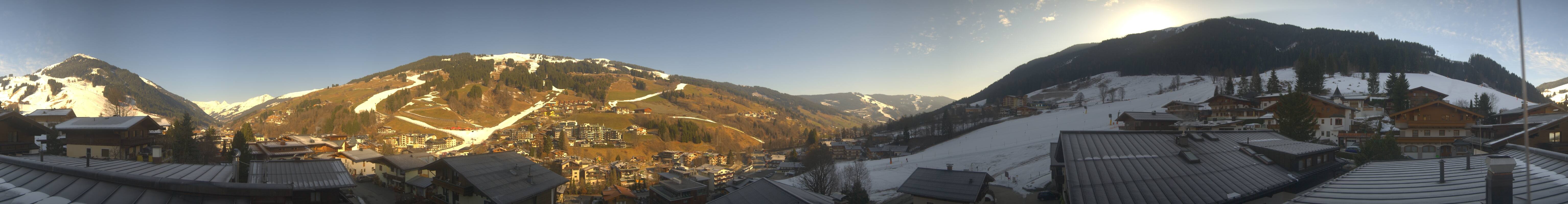 Archiv Foto Webcam Hinterglemm: Aussicht Hotel Talblick