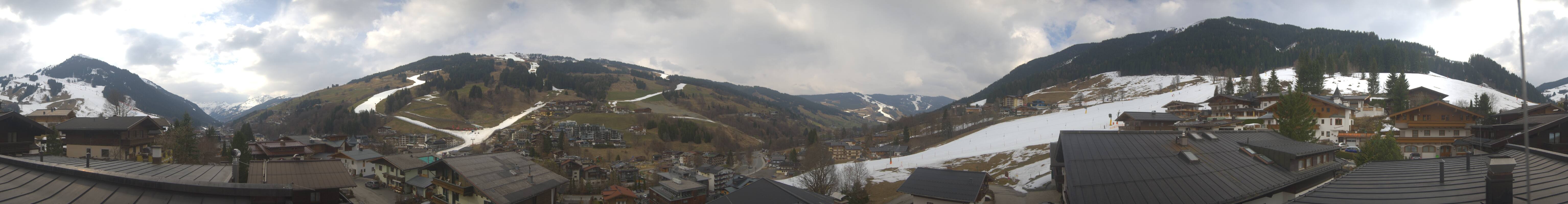Archiv Foto Webcam Hinterglemm: Aussicht Hotel Talblick