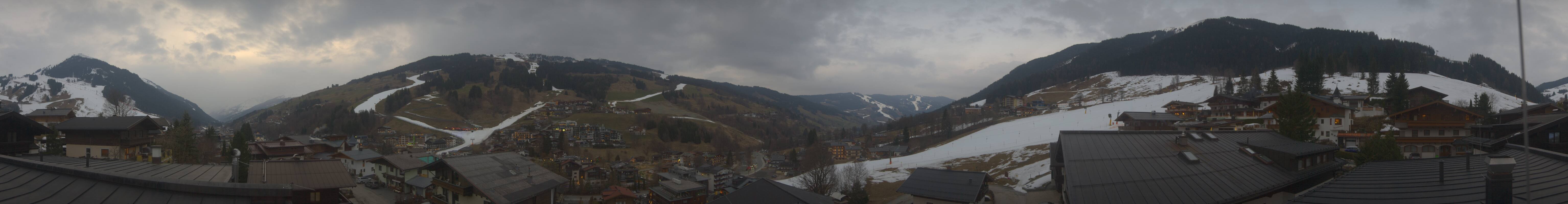 Archiv Foto Webcam Hinterglemm: Aussicht Hotel Talblick