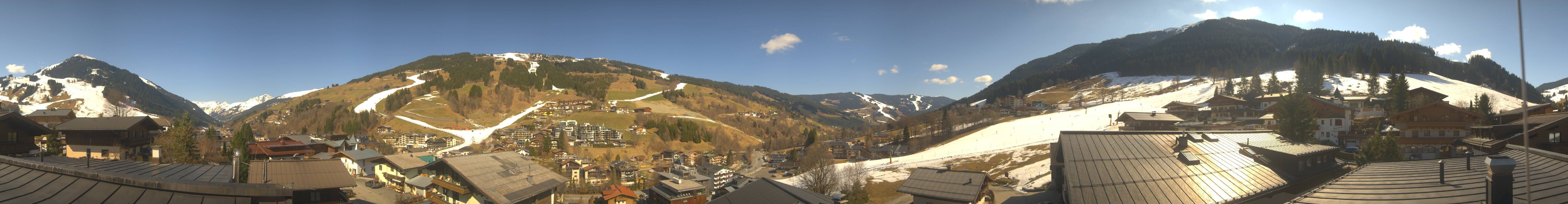 Archiv Foto Webcam Hinterglemm: Aussicht Hotel Talblick