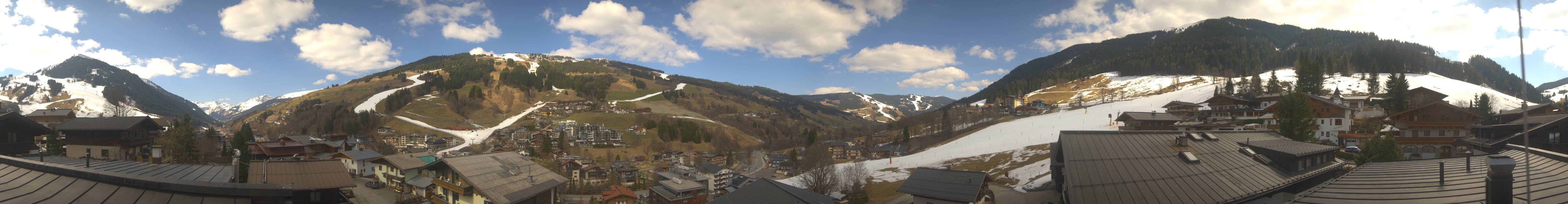Archiv Foto Webcam Hinterglemm: Aussicht Hotel Talblick
