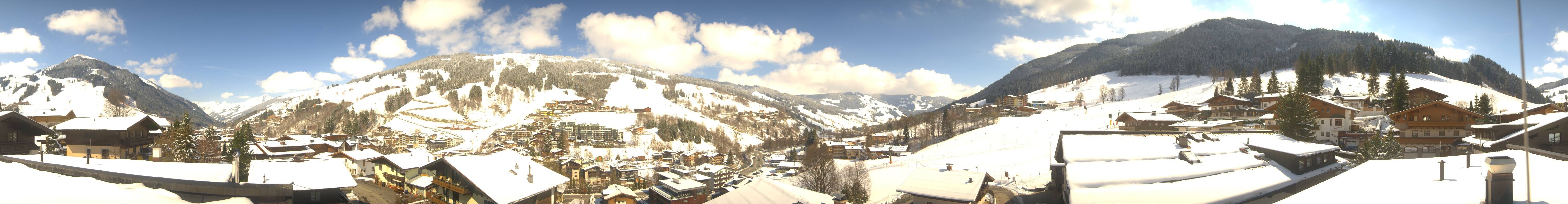 Archiv Foto Webcam Hinterglemm: Aussicht Hotel Talblick