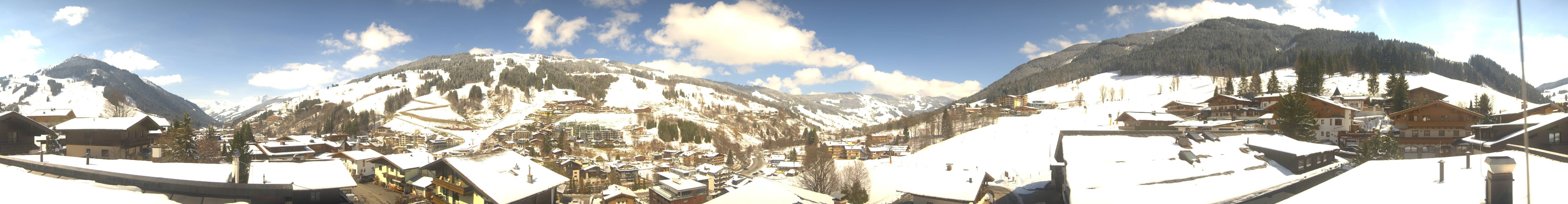 Archiv Foto Webcam Hinterglemm: Aussicht Hotel Talblick