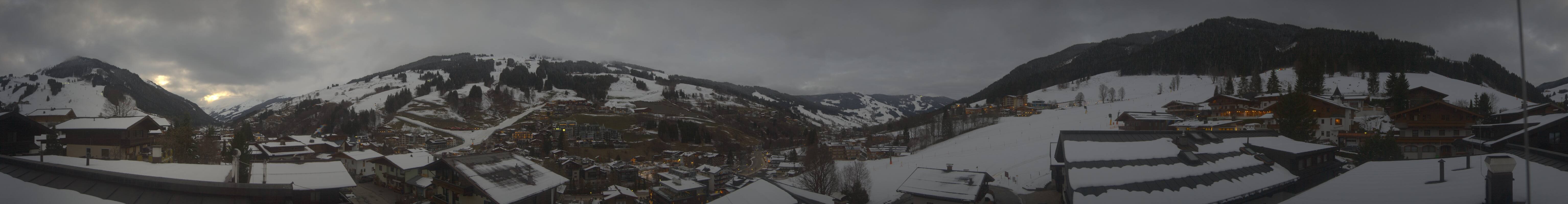 Archiv Foto Webcam Hinterglemm: Aussicht Hotel Talblick