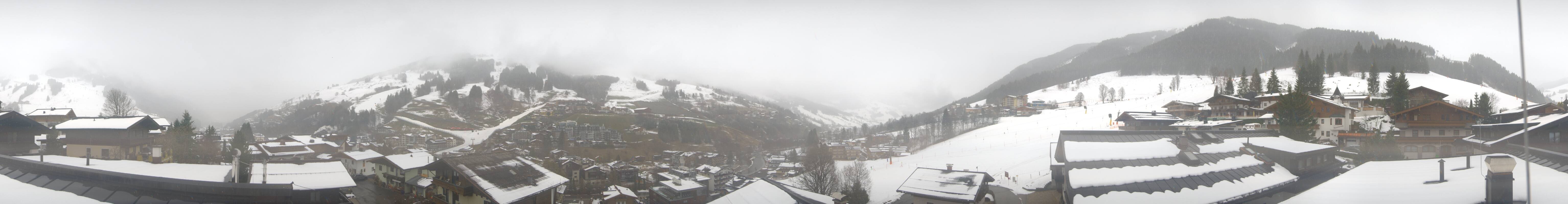 Archiv Foto Webcam Hinterglemm: Aussicht Hotel Talblick