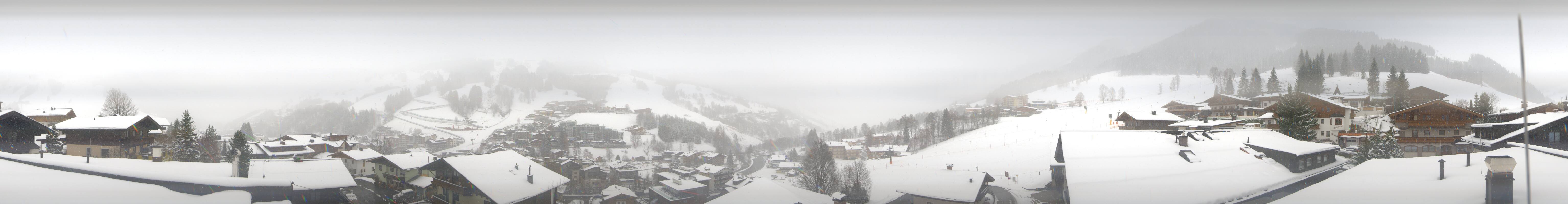 Archiv Foto Webcam Hinterglemm: Aussicht Hotel Talblick