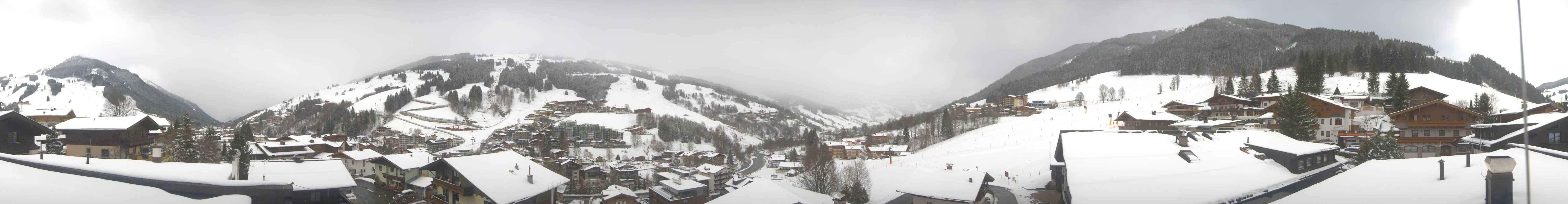 Archived image Webcam View from Hotel Talblick Hinterglemm