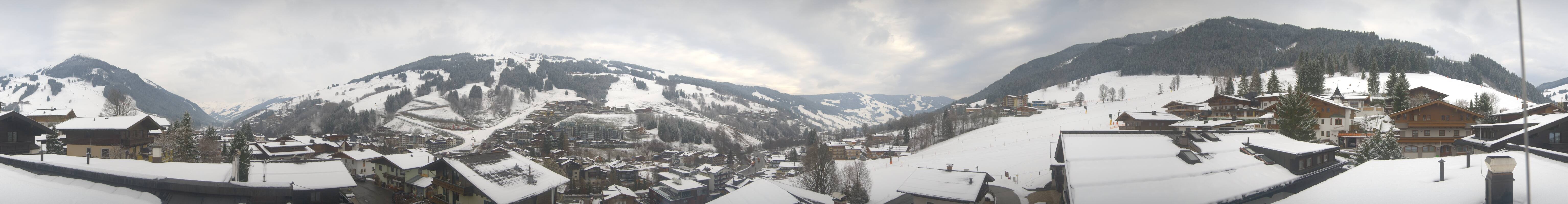Archived image Webcam View from Hotel Talblick Hinterglemm