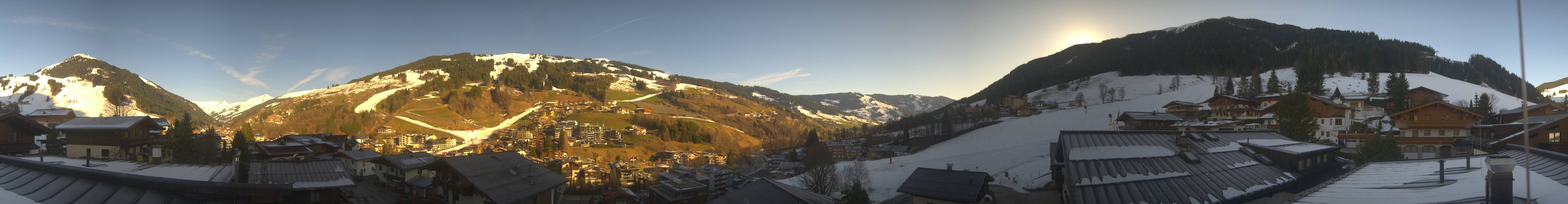 Archived image Webcam View from Hotel Talblick Hinterglemm