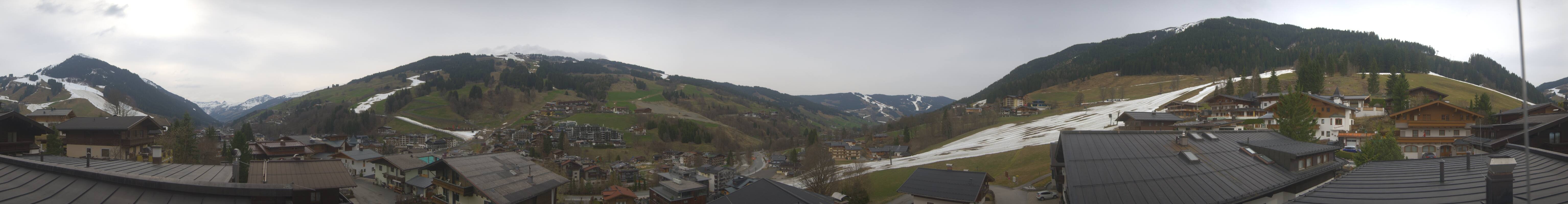 Archived image Webcam View from Hotel Talblick Hinterglemm