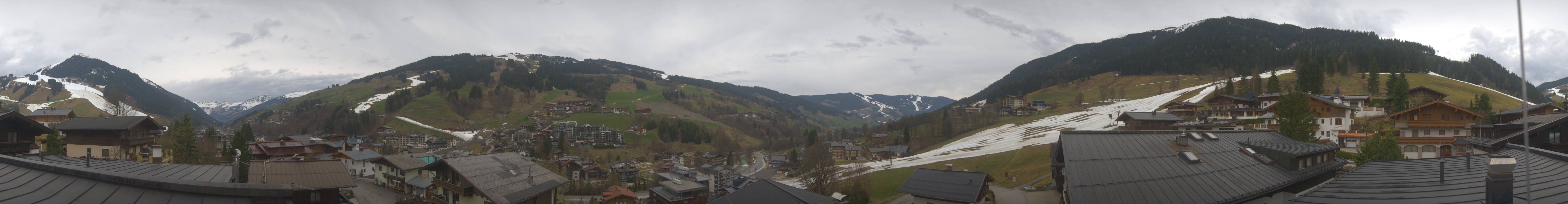 Archiv Foto Webcam Hinterglemm: Aussicht Hotel Talblick