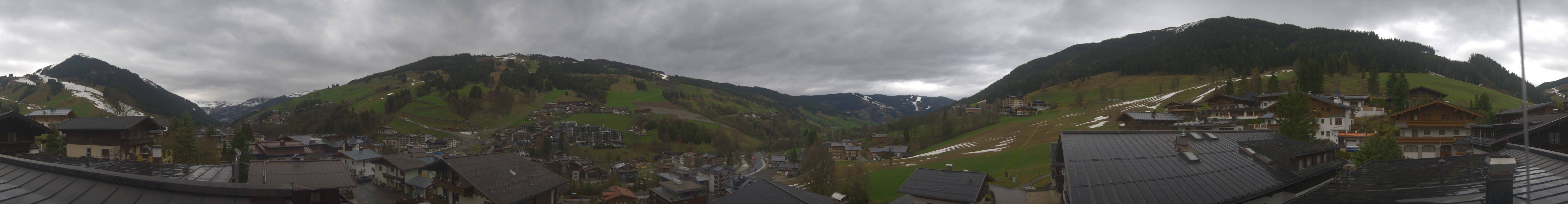 Archiv Foto Webcam Hinterglemm: Aussicht Hotel Talblick