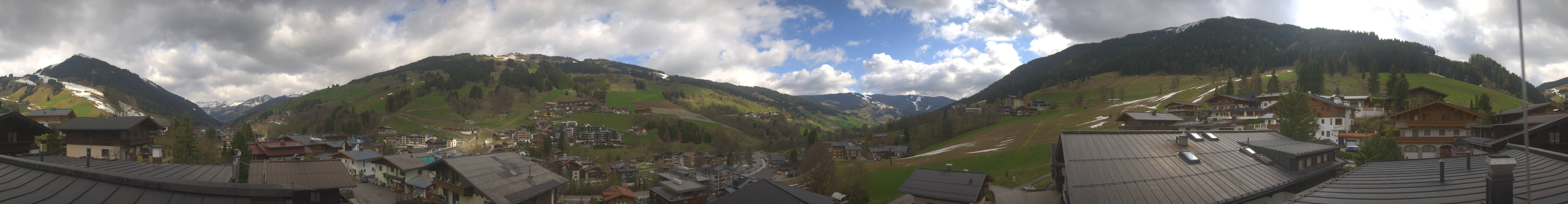 Archiv Foto Webcam Hinterglemm: Aussicht Hotel Talblick