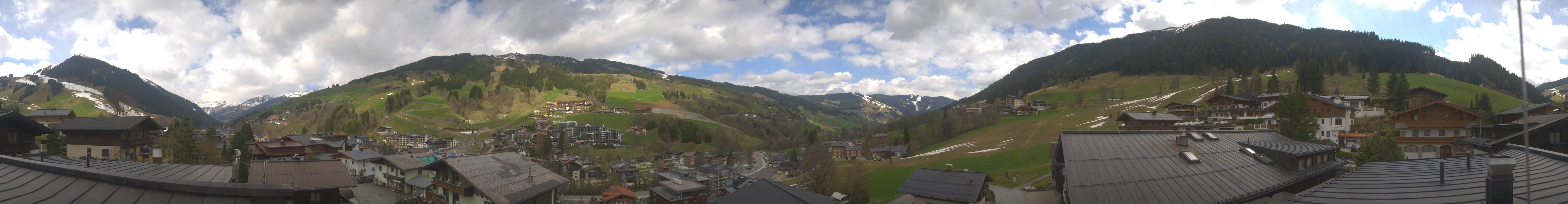 Archiv Foto Webcam Hinterglemm: Aussicht Hotel Talblick