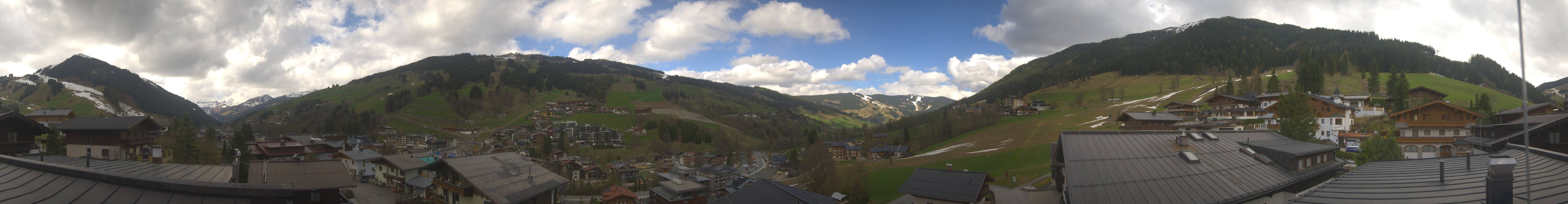 Archiv Foto Webcam Hinterglemm: Aussicht Hotel Talblick