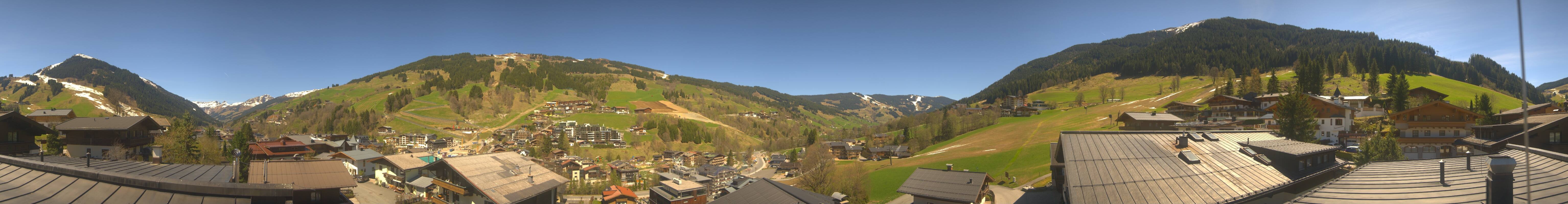Archiv Foto Webcam Hinterglemm: Aussicht Hotel Talblick