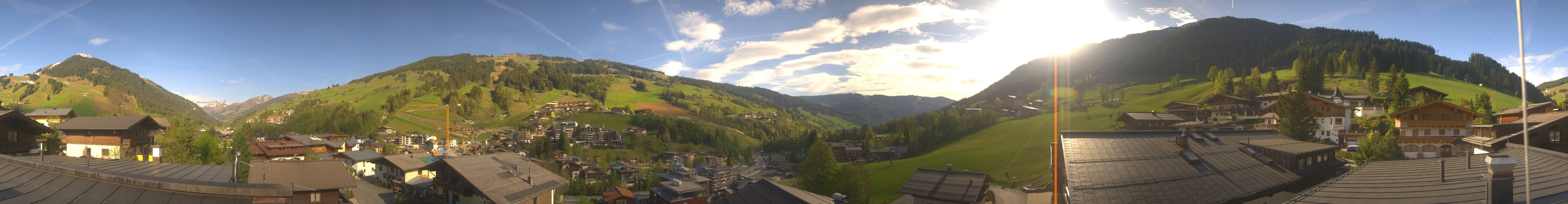 Archived image Webcam View from Hotel Talblick Hinterglemm