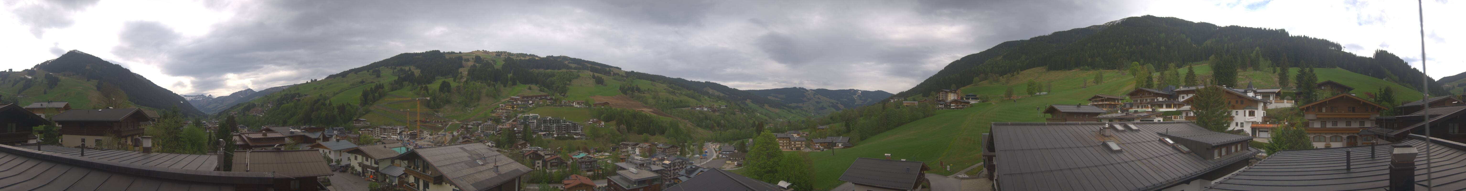 Archived image Webcam View from Hotel Talblick Hinterglemm
