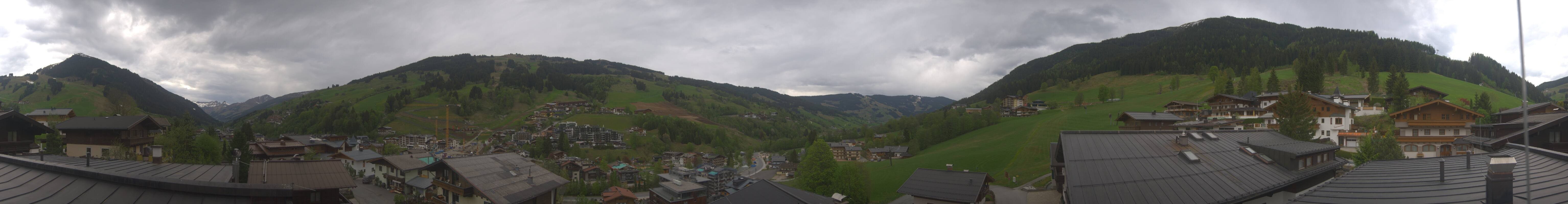Archived image Webcam View from Hotel Talblick Hinterglemm
