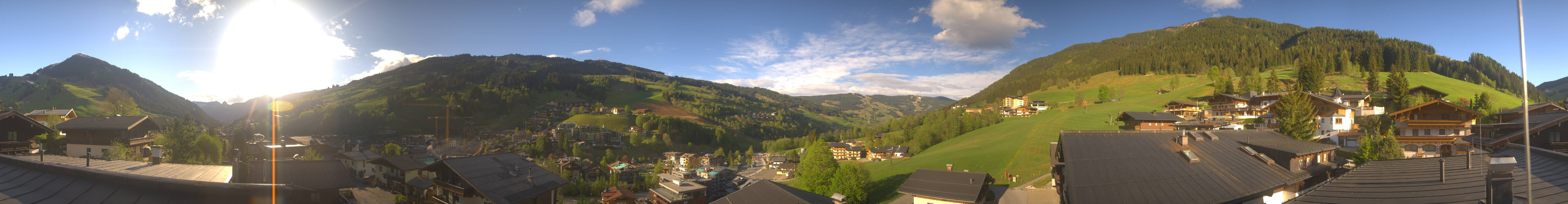 Archiv Foto Webcam Hinterglemm: Aussicht Hotel Talblick